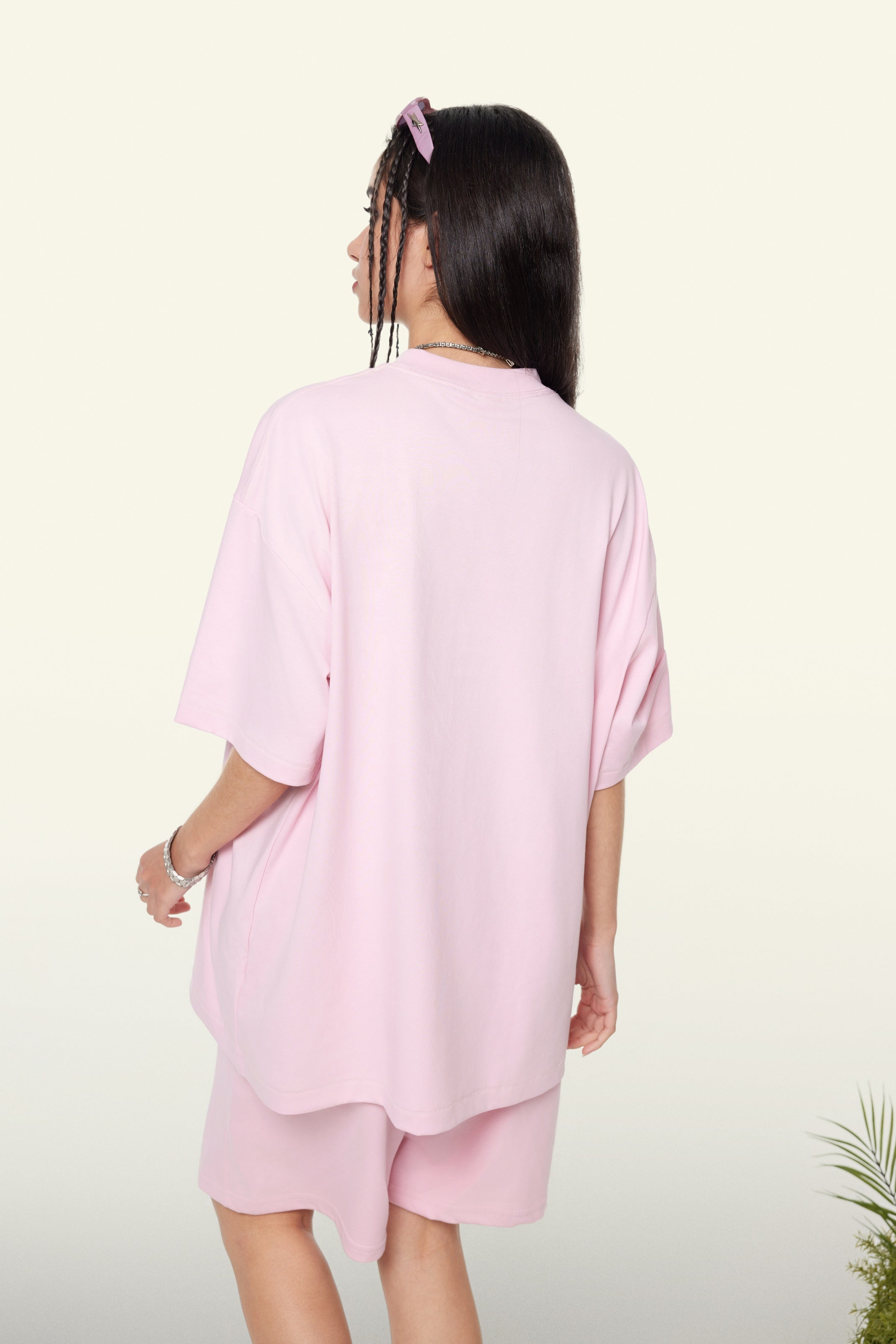 230GSM Women’s Cool-Touch Sports T-shirt Pink