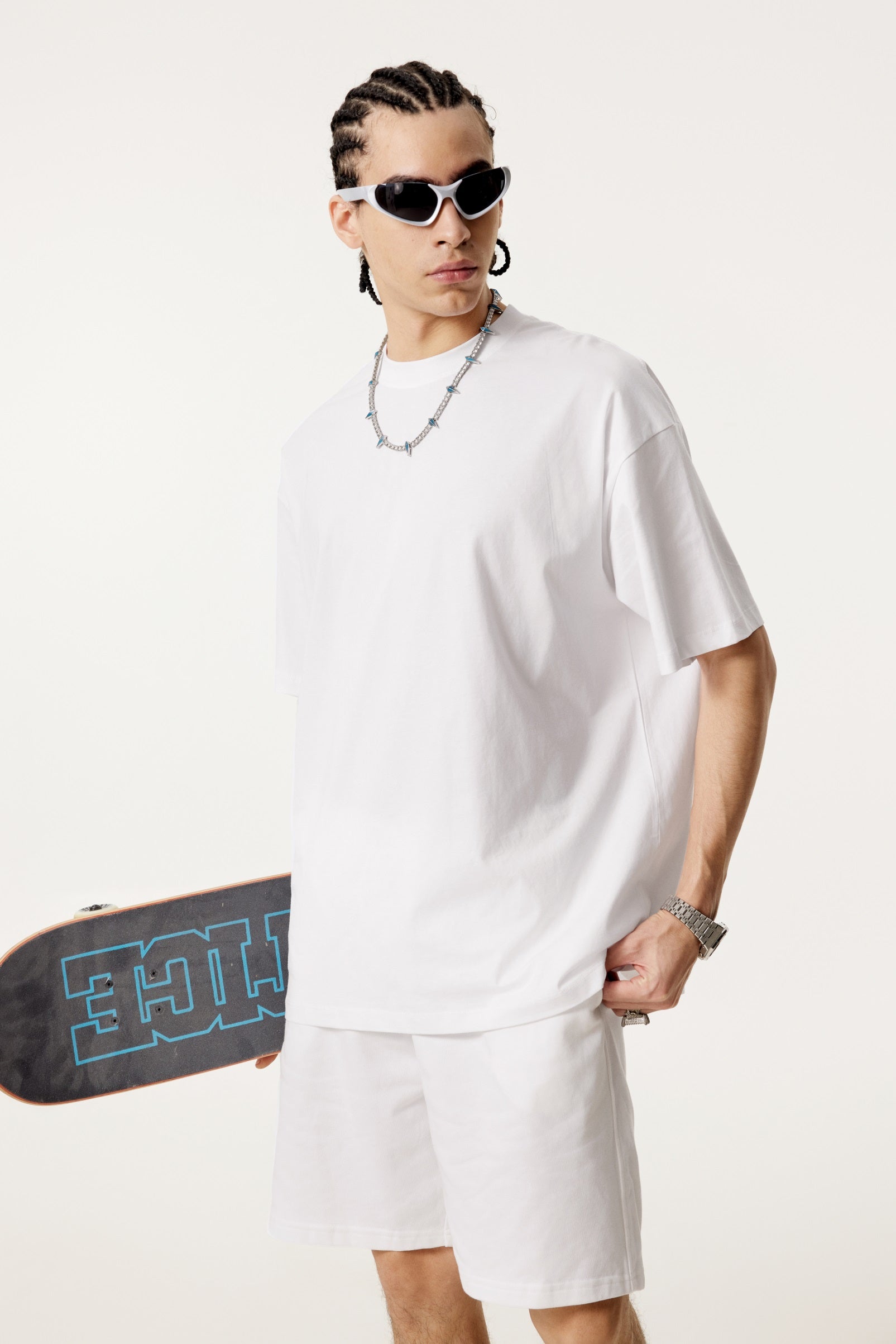 180GSM Men's Lightweight T-shirt  White