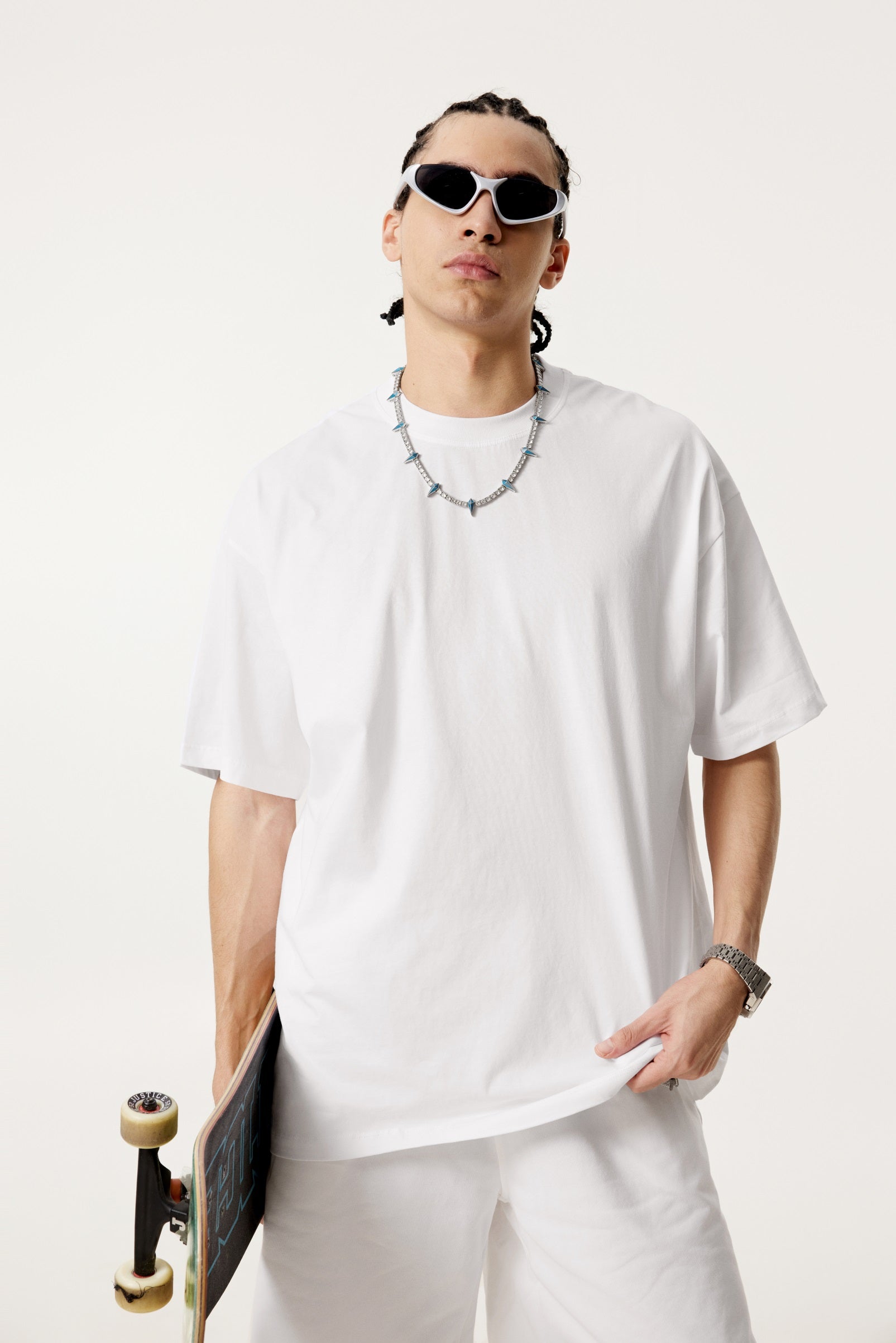 180GSM Men's Lightweight T-shirt  White