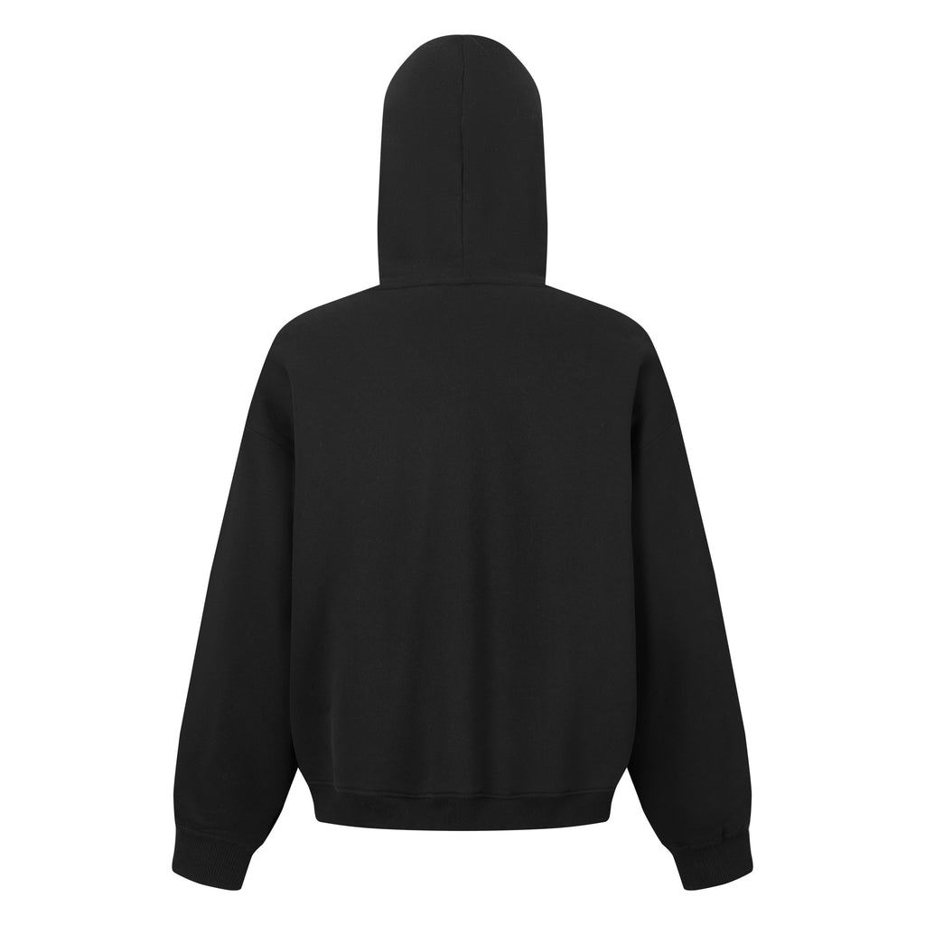 345GSM Men’s Eye-Patch Hoodie Black