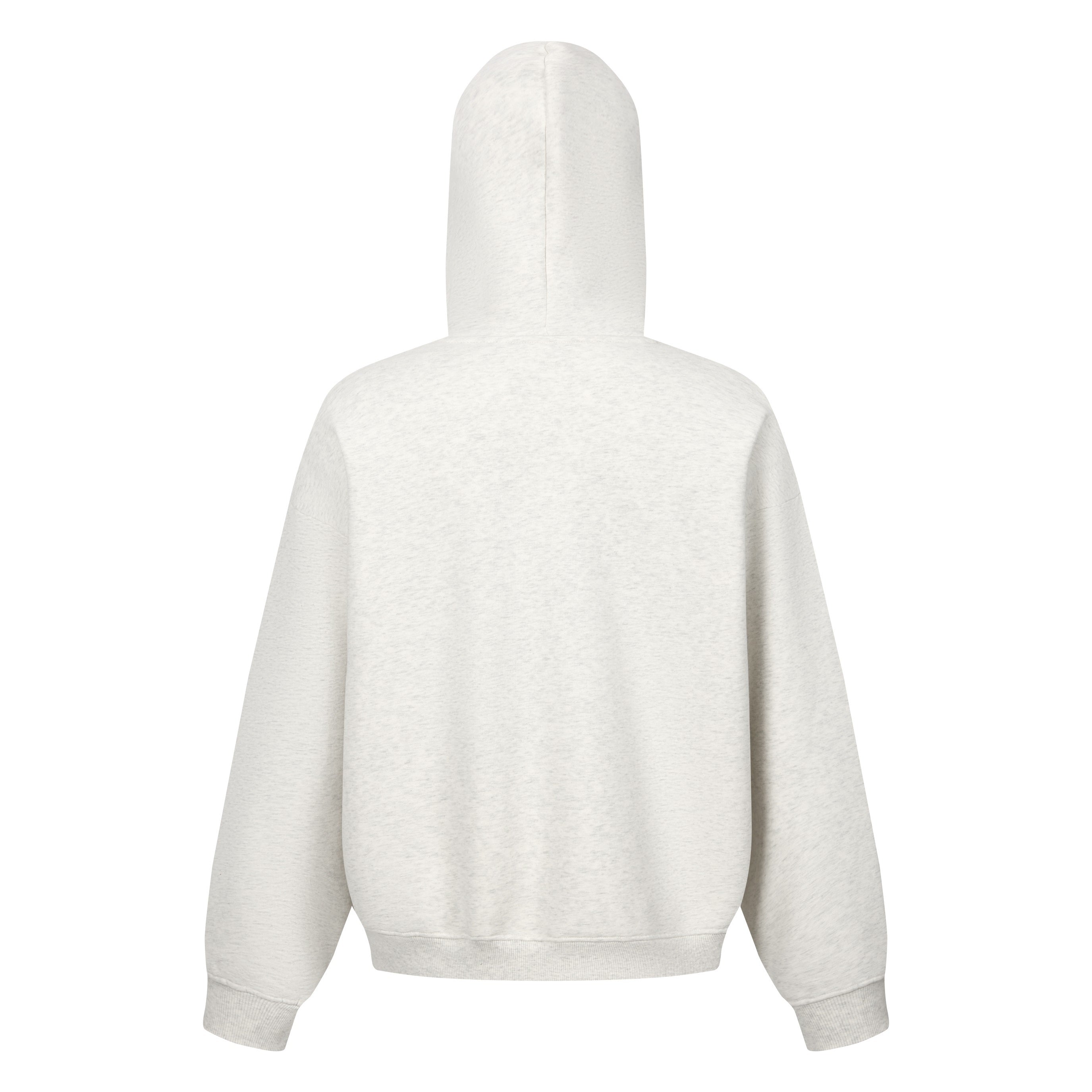 345GSM Men’s Eye-Patch Hoodie Oatmeal Gray