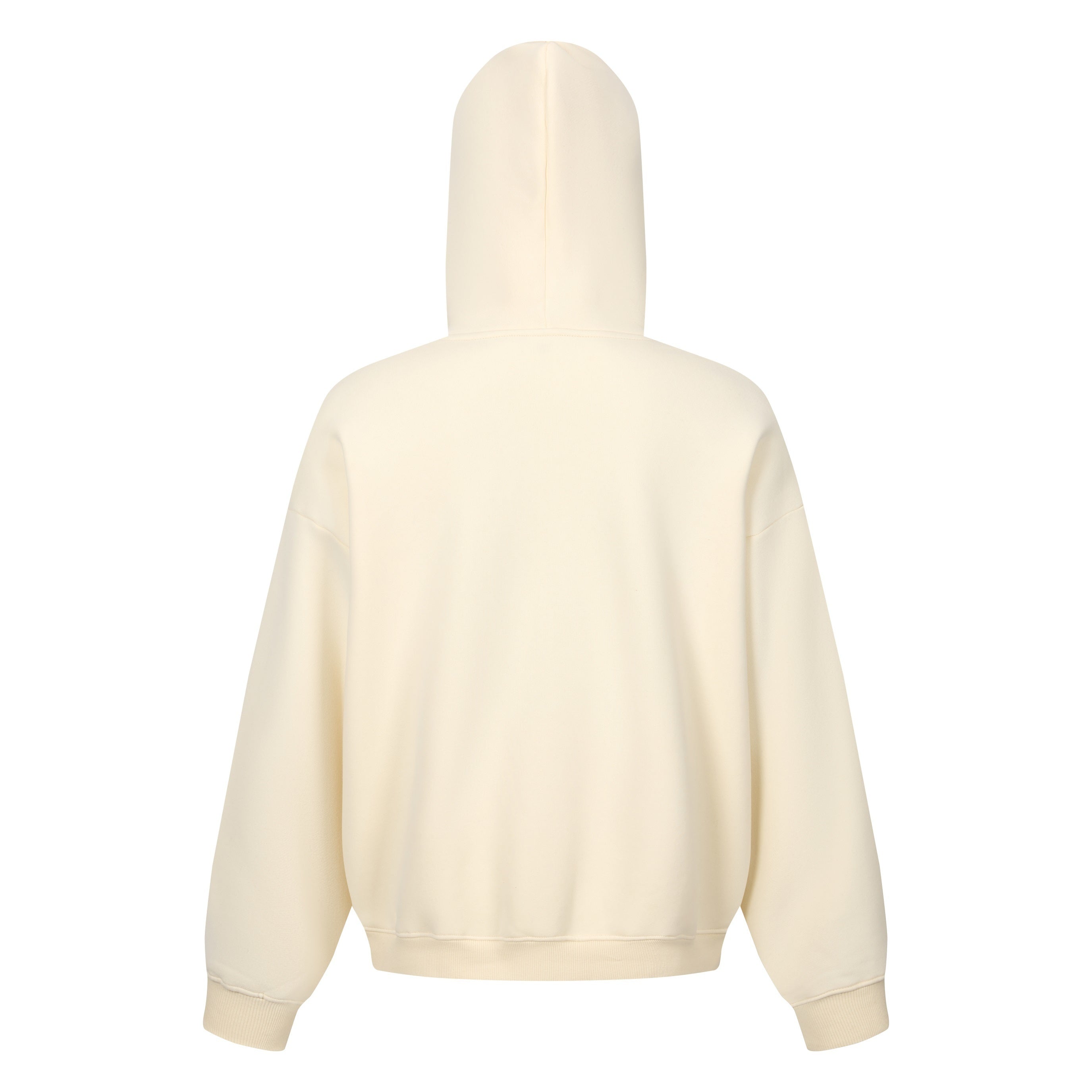345GSM Men’s Eye-Patch Hoodie Cream Apricot