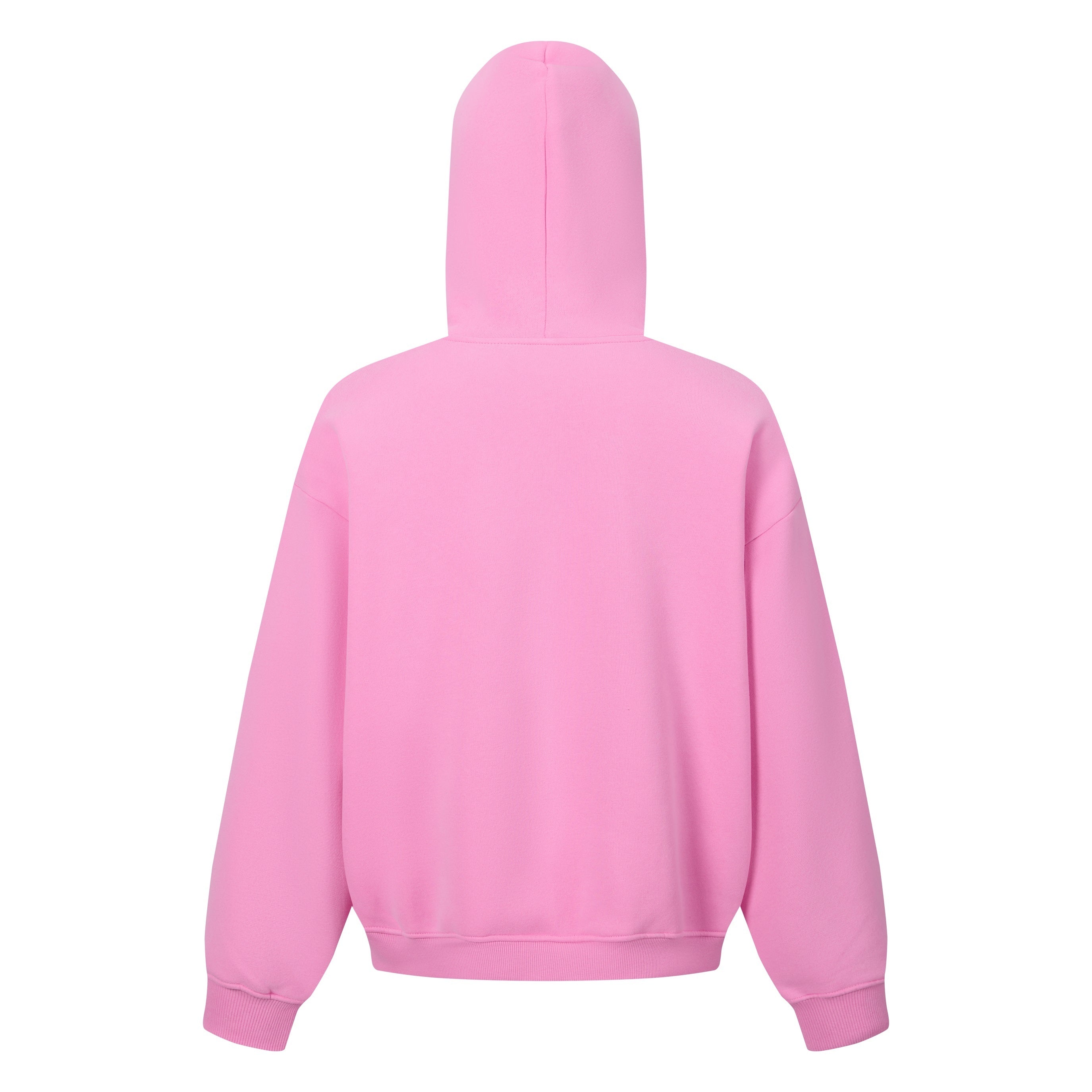 345GSM Men’s Eye-Patch Hoodie Peach Pink
