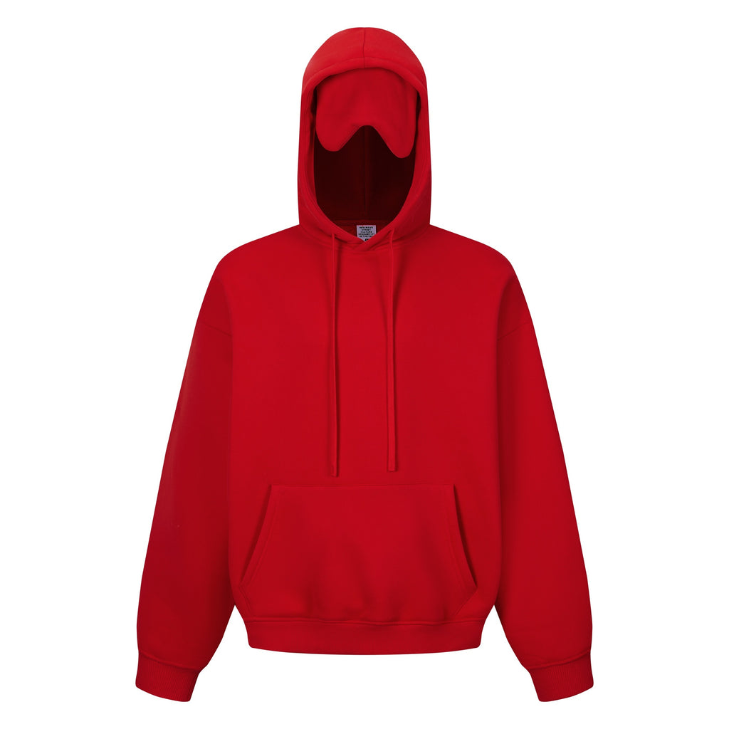 345GSM Men’s Eye-Patch Hoodie True Red
