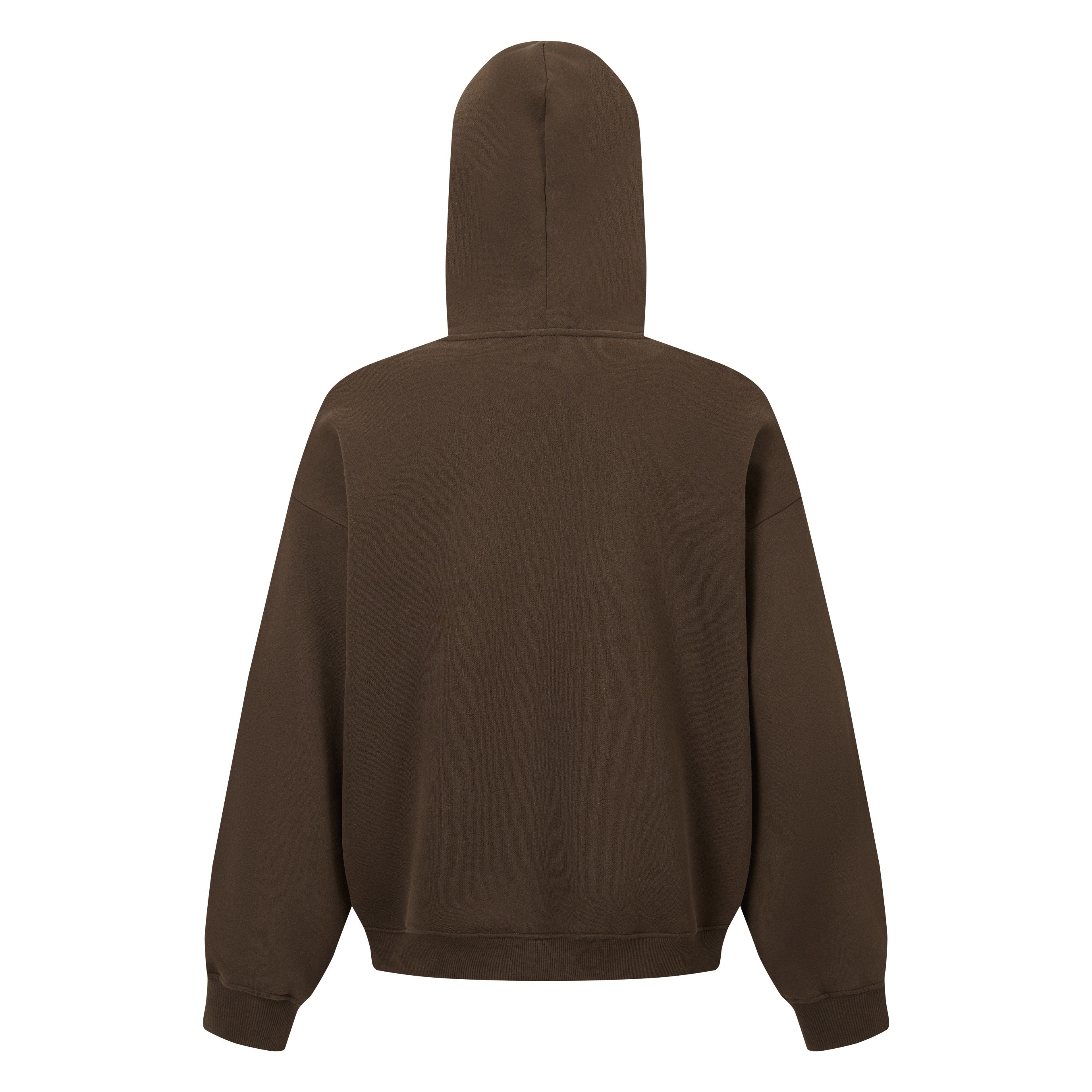 345GSM Men’s Eye-Patch Hoodie Brown Tan